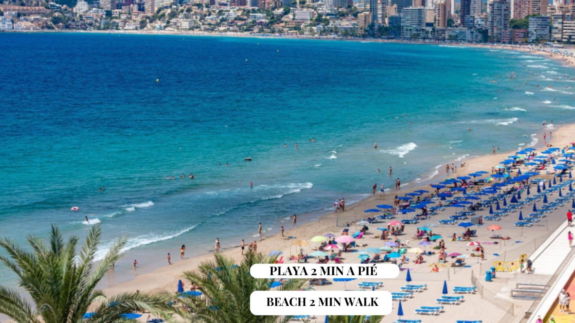Apartamento Balcon De La Luna Benidorm Ngoại thất bức ảnh